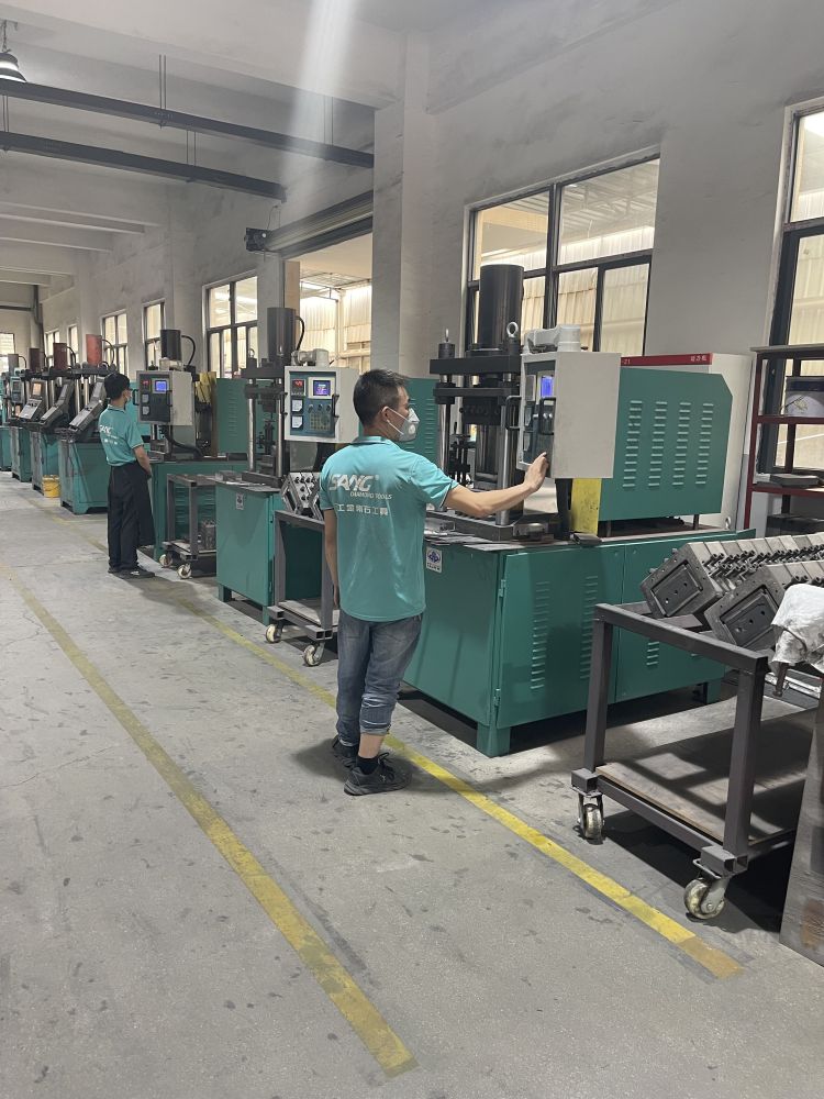 SANG workshop production line