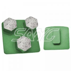 Sapata de retificação de diamante Redi Lock, placa de retificação de concreto de diamante, placa de retificação de concreto de diamante
