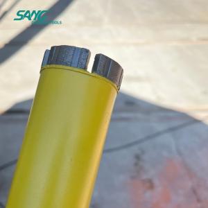 Broca diamantada Arix turbo segmentada com soldagem a laser para concreto armado.
