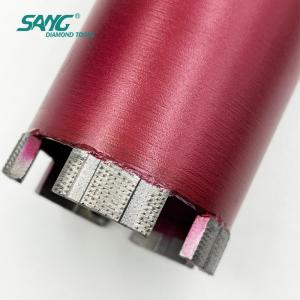 Broca diamantada Turbo Arix soldada a laser para concreto armado
