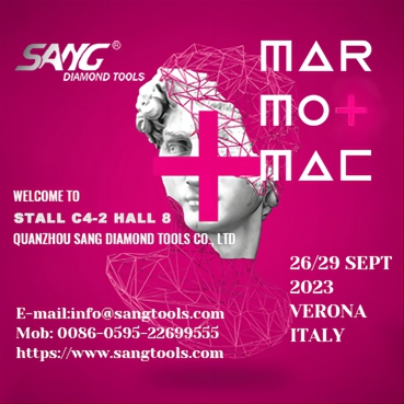 Convite para visitantes de negócios globais: SANG Diamond Tools na exposição Marmomac na Itália 2023