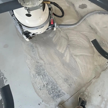 Estudo de caso do cliente | Sapatas de retificação SANG Diamond Tools para retificadora de piso Lavina